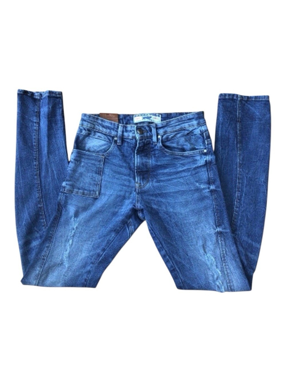 RARE Parasuco distressed jeans size 31 men’s jeans tapered legs vintage-inspired